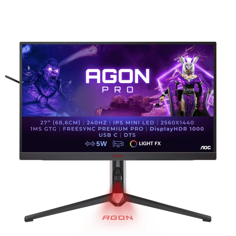 AGON by AOC präsentiert Gaming-Monitor AGON PRO AG274QZM