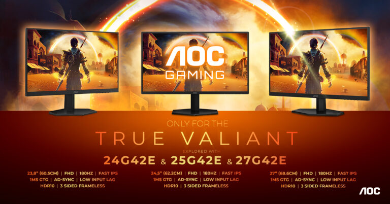 AOC GAMING G42 Serie: Leistungsfähige Monitore zu erschwinglichen Preisen AOC GAMING G42 Serie: Leistungsfähige Monitore zu erschwinglichen Preisen
